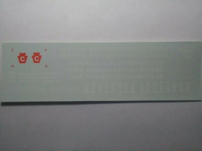 The Herald King HO Decal Conemaugh ''Serving Western Pennsylvania'' ~ TS