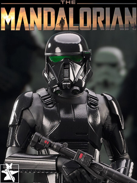 Gentle Giant Star Wars The Mandalorian Death Trooper Bust Brand
