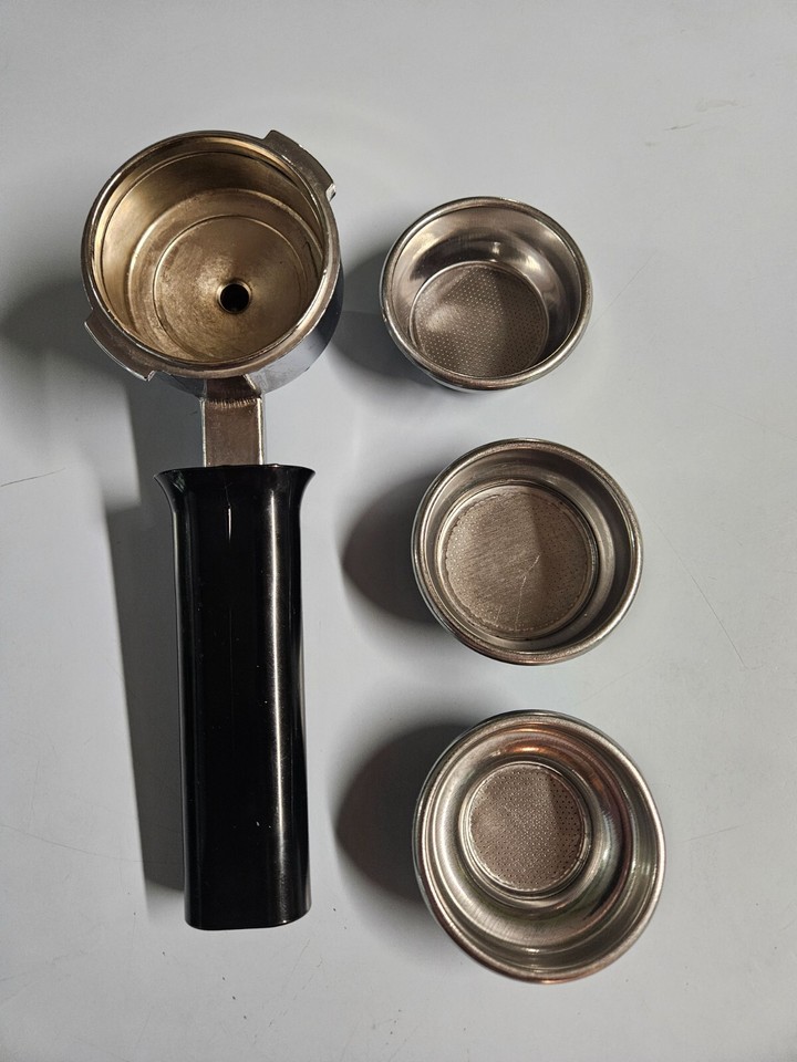 Gaggia Classic Portafilter Double Shot Basket Espresso 3 filters eBay