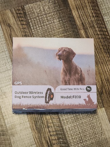  GPS Wireless Dog Fence System  Model: F800 Good Time With Pets