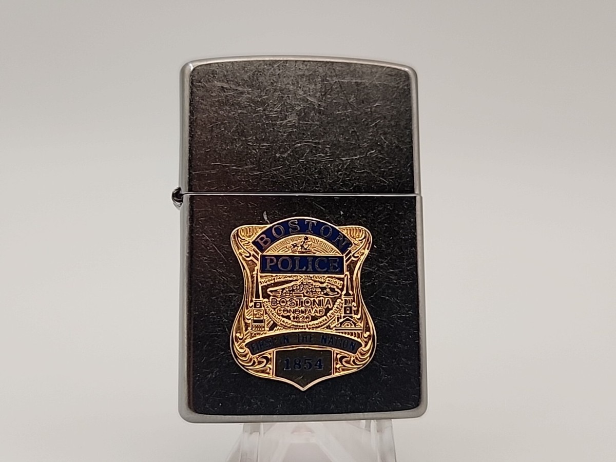 Zippo Police City Of Boston Lighter #1854 | eBay