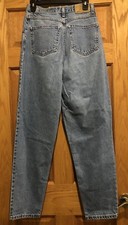 Vintage Eddie Bauer Denim Jeans Womens Tapered High Rise Waist Size 8 Regular