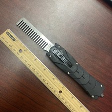 EDC comb OTF Black Beard Shaving Hair Style  EDC Pocket Carry xmas gift