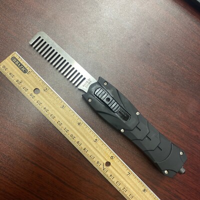 EDC comb OTF Black Beard Shaving Hair Style | EDC Pocket Carry xmas gift