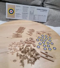 UNITED KINGDOM Replacement Parts AXIS & ALLIES 1984 Edition Gamemaster Series