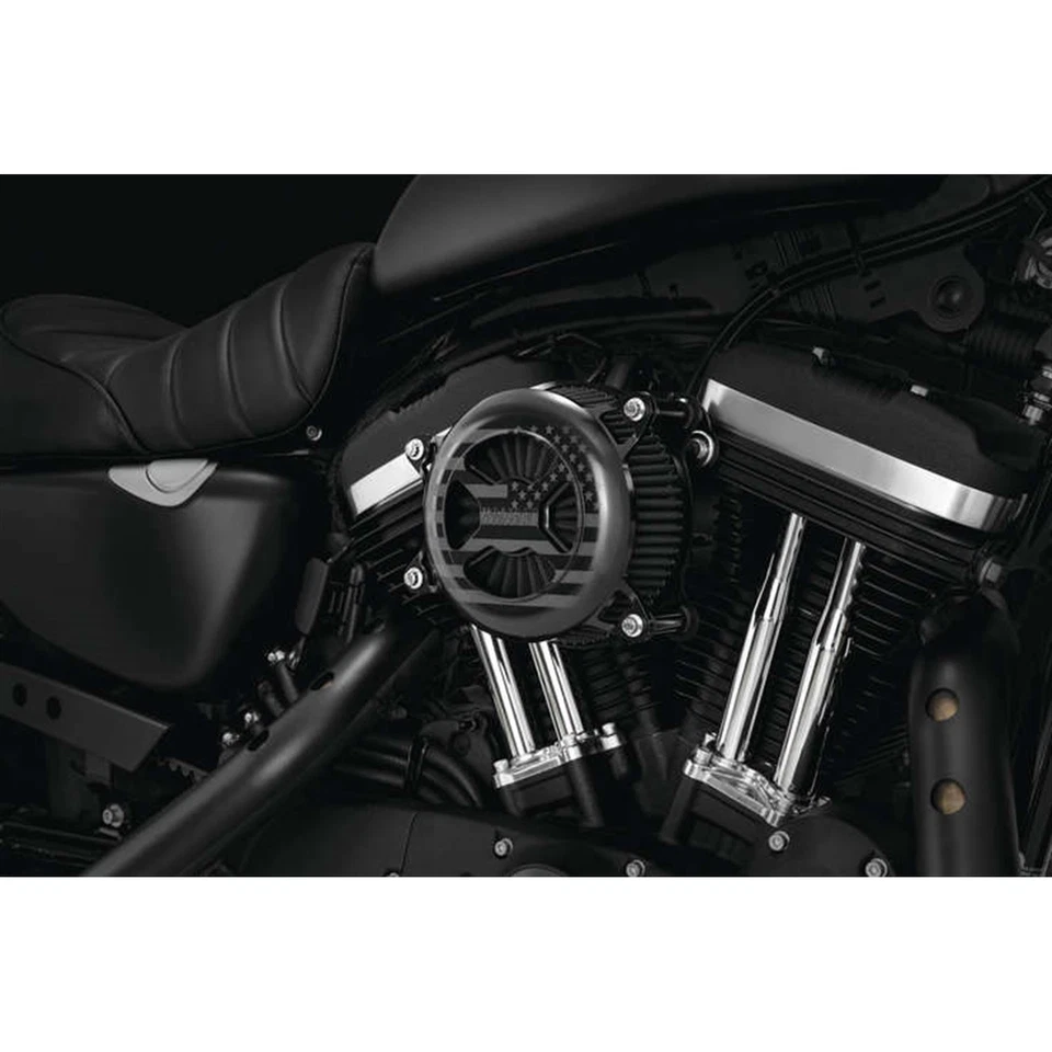 Purificador de aire Vance And Hines VO2 America - negro - XL '91-21 42039FG Foto 2 de 4
