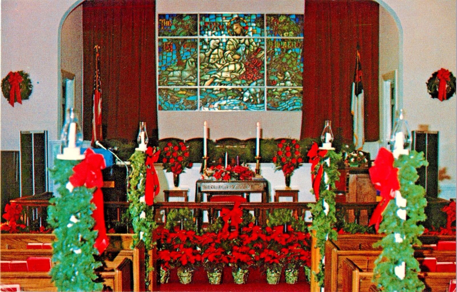 An Interior View, Mount Oak United Methodist Church, Mitchellville