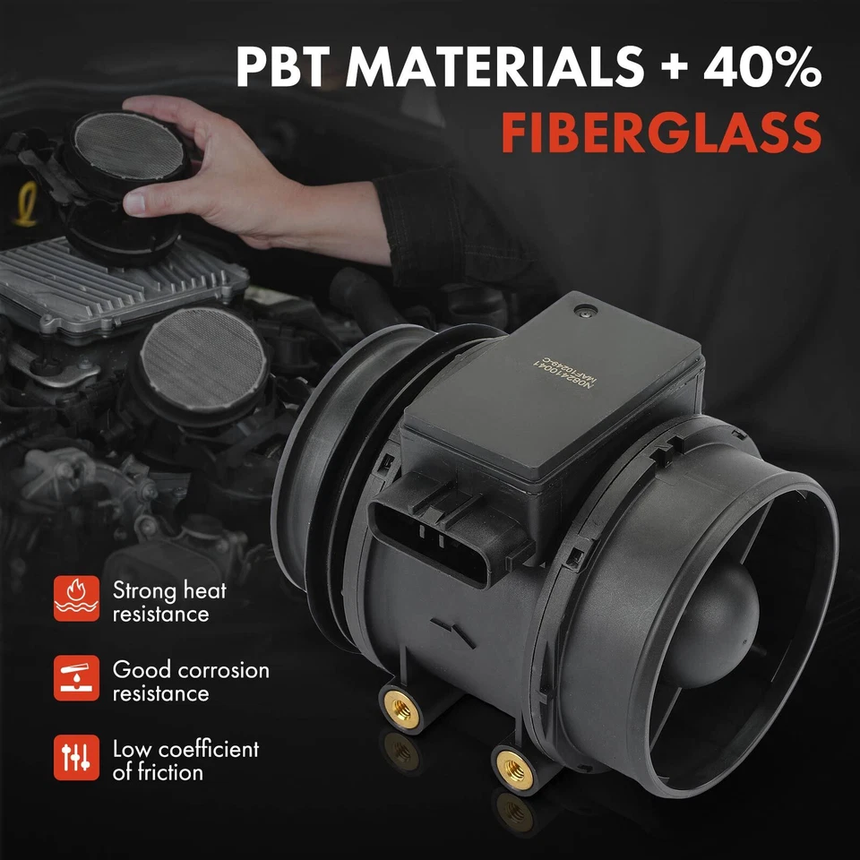 Sensor de fluxo de ar de massa com carcaça para Jaguar XK8 1997-1998 XJ8 Vanden Plas 1998 - Imagem 3 de 4