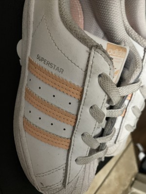 adidas gazelle silver green womens Adidas Originals Superstar Adult Trainers Peach White UK Size 5 EU Siz –  Emerald Isle Sports