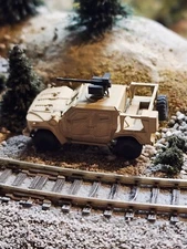N Scale 1:160 Joint Light Tactical Vehicle RWS (JLTV) - US Army Desert Camo