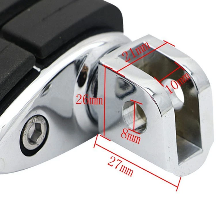 Reposapiés de clavija delantera para Suzuki Boulevard C50 M50 M90 VL800 Volusia 800 Foto 3 de 3