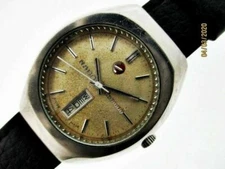 PROJECT TO FIX RADO CONWAY SS HOODED LUGS DAY DATE EU SHIP MENS WATCH NR