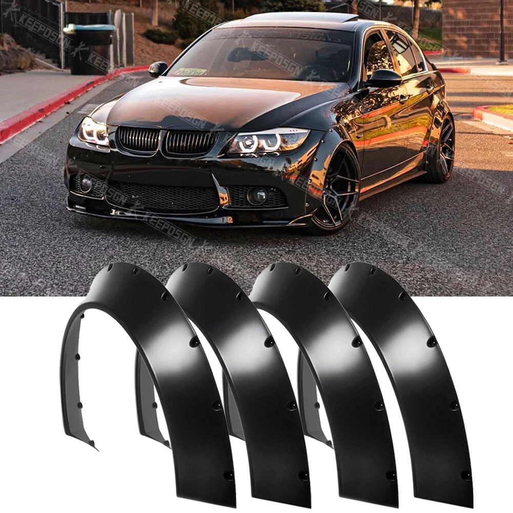 For 3 Series F30 E90 E92 F80 M3 Fender Flares Extra Wide Body Kit Wheel Arches