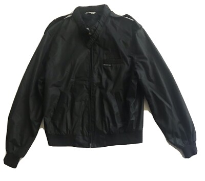 Vintage Members Only Europe Craft Size 44 Made In Hong Kong Grey