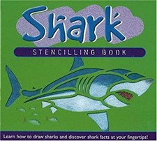 Shark Stenciling Book Board Books Lucy Bater