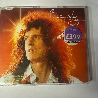 Brian May : Too Much Love Will Kill You CD Maxi Single  I'm Scared Driven By You