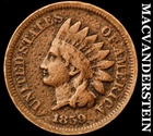 1859 Indian Head Cent- Semi Key Better Date No Reserve #J3403