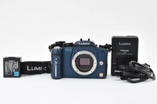 Panasonic LUMIX DMC-G1 12.1MP Blue Body w/ Battery ,Charger Shutter Count 7,872