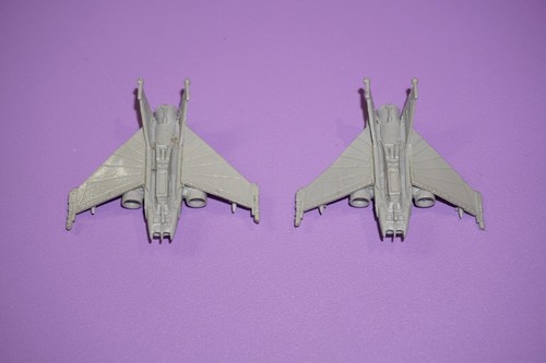 Warhammer Forgeworld Epic 40k Aeronautica Imperialis Lightning Attack Fighters 2 - Picture 4 of 5