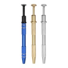 3Pcs 4-Claw Piercing Ball Grabber Stainless Steels Jeweler's Pick Up Tool