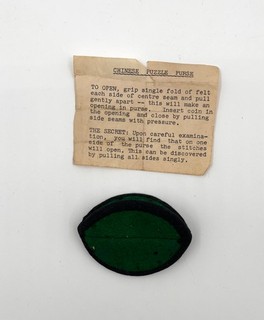 Vintage Magic Trick Chinese Coin Purse