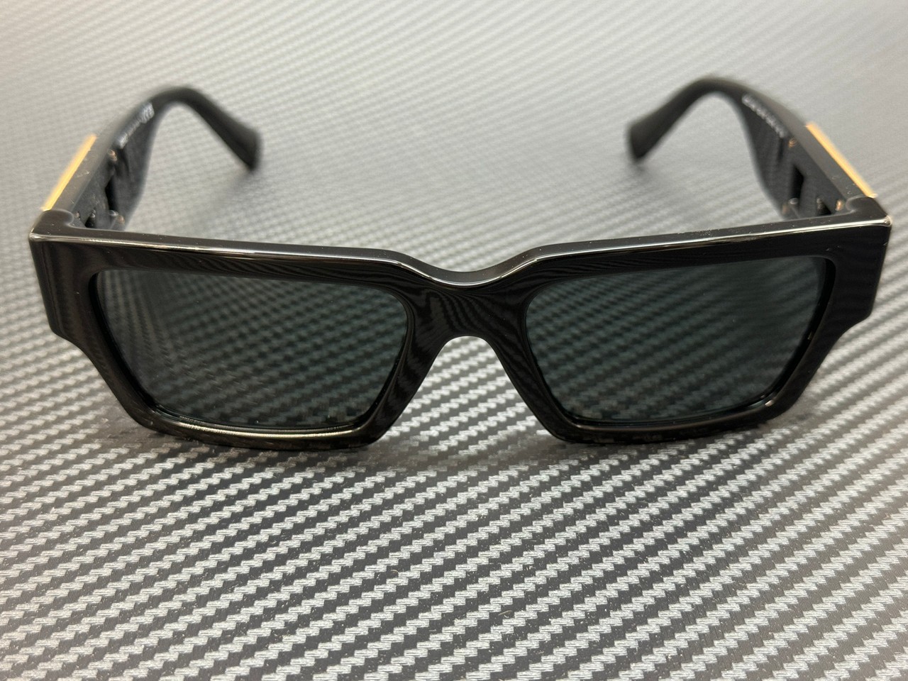 VERSACE VE4459 GB1 87 Black Dark Grey Unisex 54 mm Sunglasses thumbnail 2