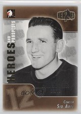 2004 ITG Heroes and Prospects Hockey Lives Fall Expo /10 Sid Abel #179 HOF 0f2
