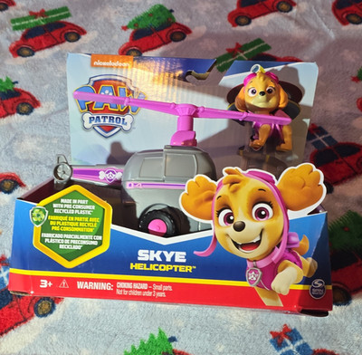 Spin Master Paw Patrol Skye Helicopter Playset with Figure Licensed Plastic