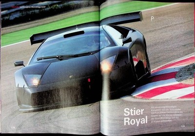 Sport Auto 10/2004 Lamborghini Murcielago R-GT mit 570PS in einer seltenen Vorst