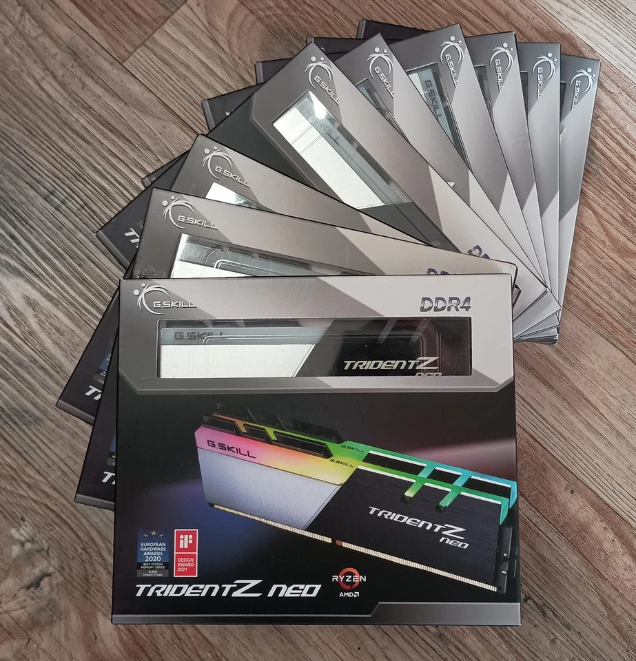 G.SKILL Trident Z Neo 64GB 2x32GB DDR4-3600 C16 RAM Desktop Memory ⚡ New Sealed - Image 2 of 3