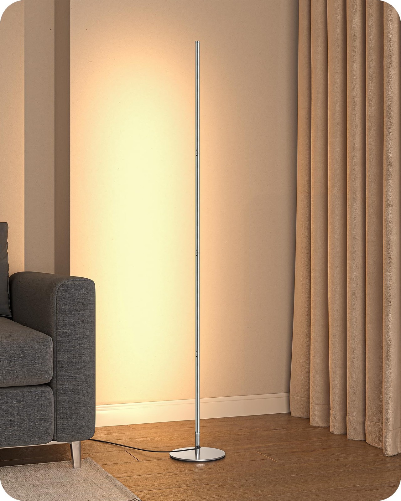 Lampada da Terra LED Dimmerabile Edishine 3000K