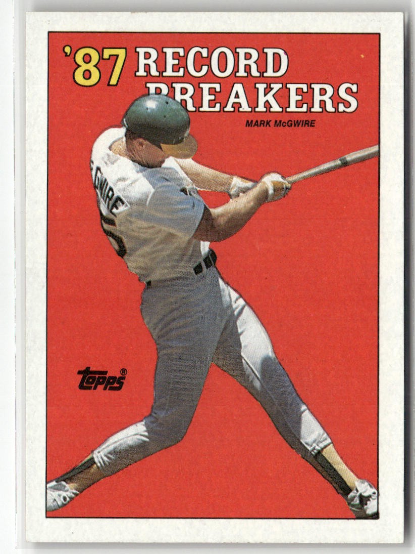 1988 TOPPS #3 MARK MCGWIRE OAKLAND ATHLETICS