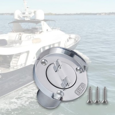 Tankdeck Einfüllstutzen Tankdeck im Boot mit Schrauben