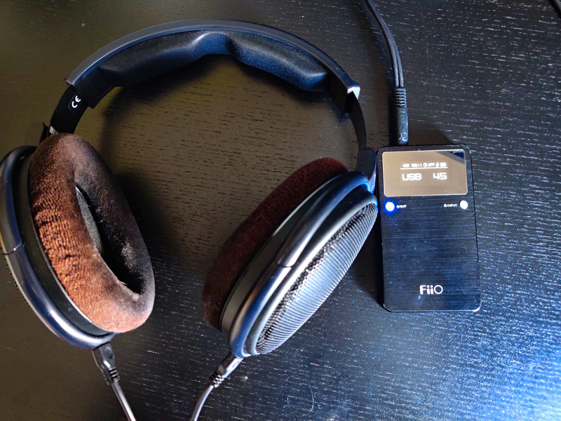 Massdrop x Sennheiser HD 6XX Headphones + FiiO E17K Alpen 2 USB DAC/Amp Bundle