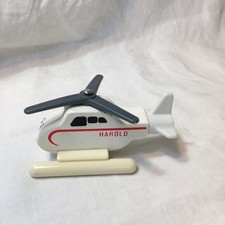 Thomas Friends Wooden Harold Helicopter White