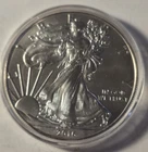 2016 Silver Eagle $1 Dollar 1oz Uncirculated .999 -In Capsule