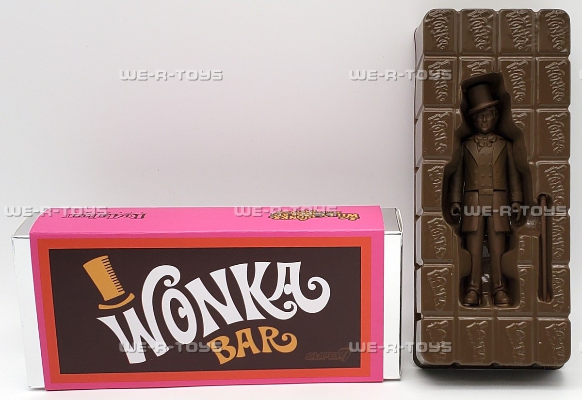 Super7 Willy Wonka and the Chocolate Factory Wonka Bar ReAction
