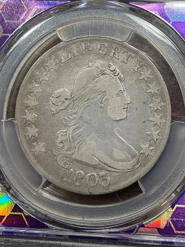 1803 Draped Bust Half Dollar — photo from another recent sale