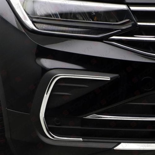 Se adapta a serpentinas de luz antiniebla cromadas VW Tiguan 2020-2023 2... - Imagen 3 de 4