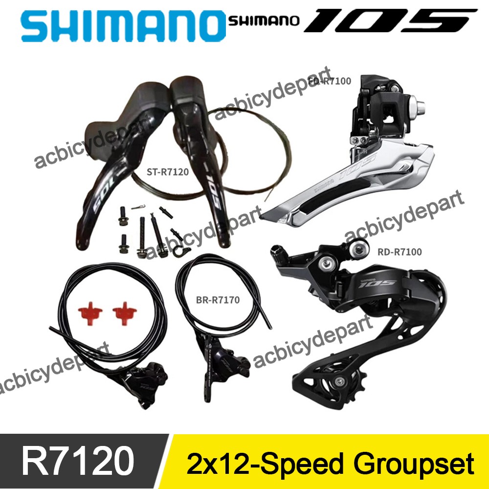 Shimano 105 R7120 R7170 12-Speed Hydraulic Disc Brake Groupset