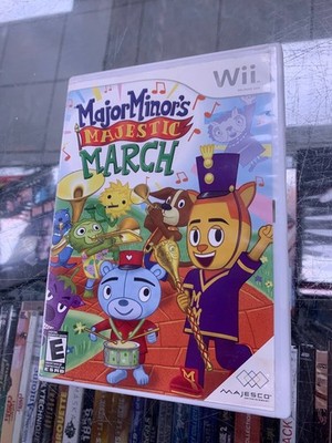 Major Minor's Majestic March - Nintendo Wii - Acceptable Condition CIB NTSC