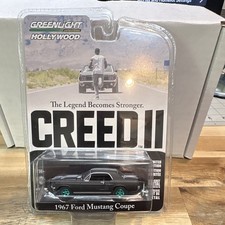 GreenLight Hollywood Creed II 1967 Ford Mustang Coupe 1:64 Black Limited Ed