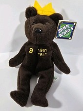 Roger Maris 9 Plush Bear 1961 Home Run 61 - New w/ Tags Salvino's Bamm Beano's