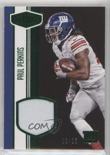 2016 Panini Plates & Patches Rookie Materials Green 5/25 Paul Perkins #RM-PP 0x1
