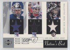 2002 Mask Collection Nation's Best Jerseys Mike Richter Dunham Ryan Miller 0uj7
