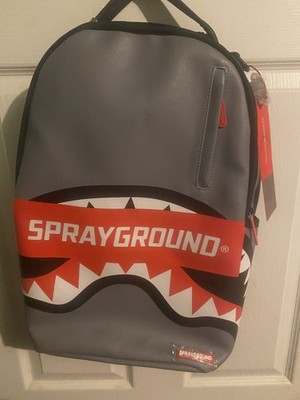 NWT SPRAYGROUND  Core Grey DLXSV Drip Check Backpack Soldout Limited Edition