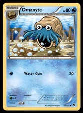 2016 Pokemon XY Fates Collide Omanyte English #17