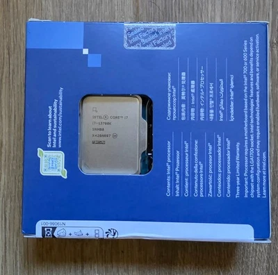 Core i7-13700K listing on ebay