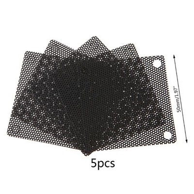 Computer Chassis Fan Dust Filter Mesh PVC Computer PC for Case Fan Dust Proof Fi