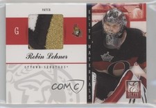 2011-12 Panini Elite Materials Patch 8/15 Robin Lehner #40 Patch 00er